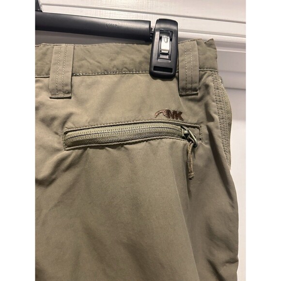Mountain Khakis Pants Men 30x32 Olive Green Convertible Zip Off Straight Hiking - Picture 10 of 10